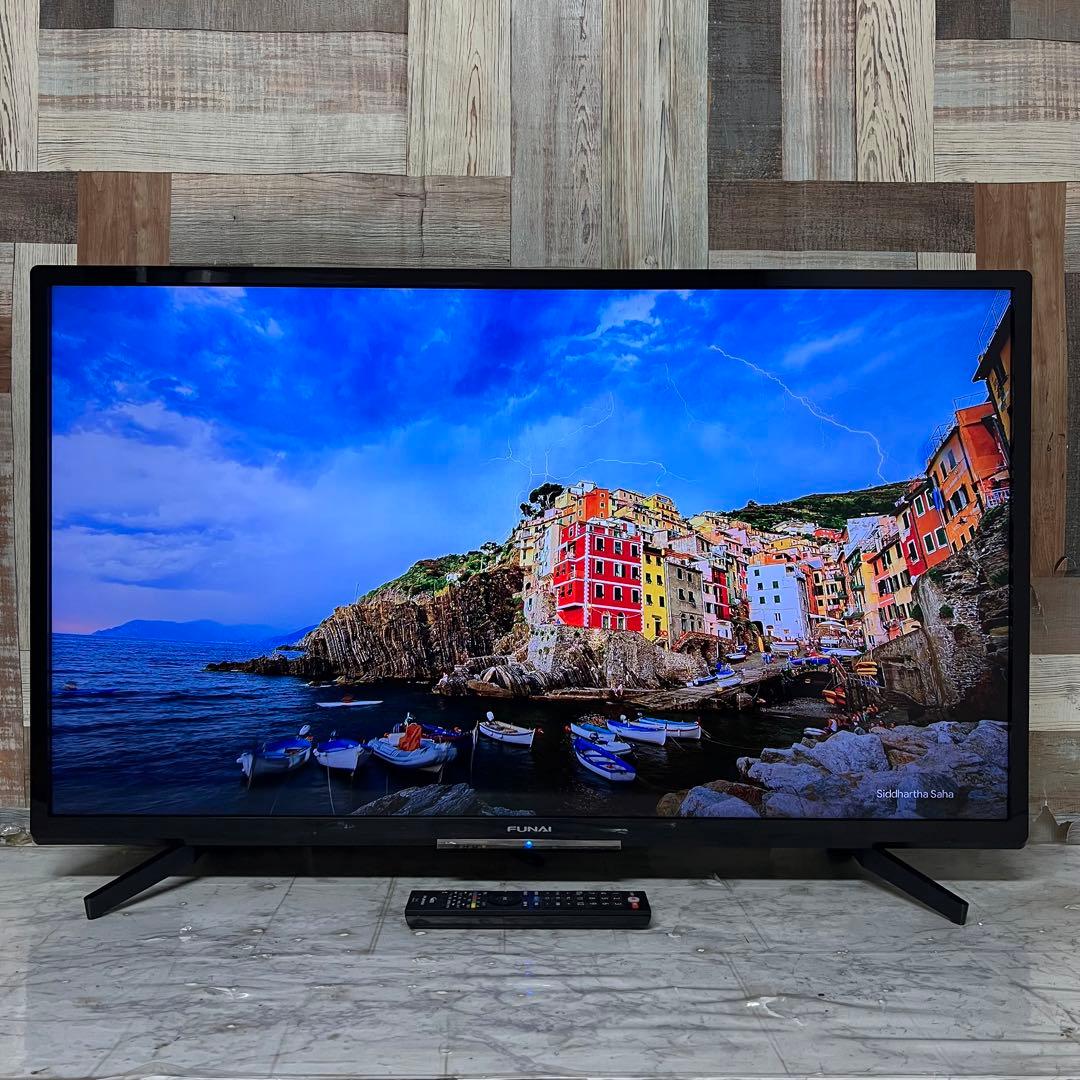 うさこさん専用全国送料込2年前購入フナイ40V型TV録画機能内蔵。見ながら録画