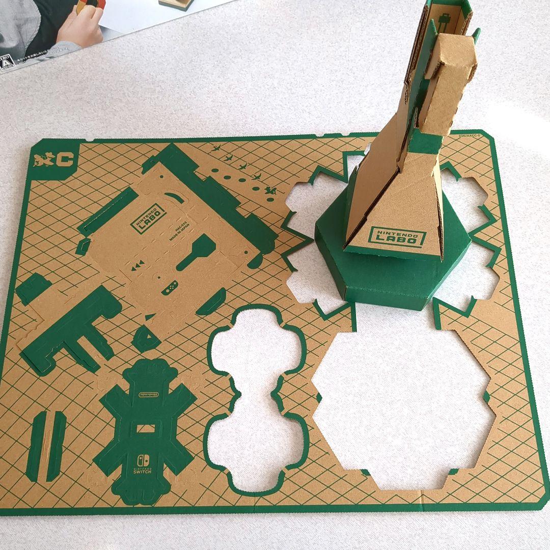 《中古》ニンテンドーラボトイコン３　ドライブK　SWITCHソフト　手作りキット