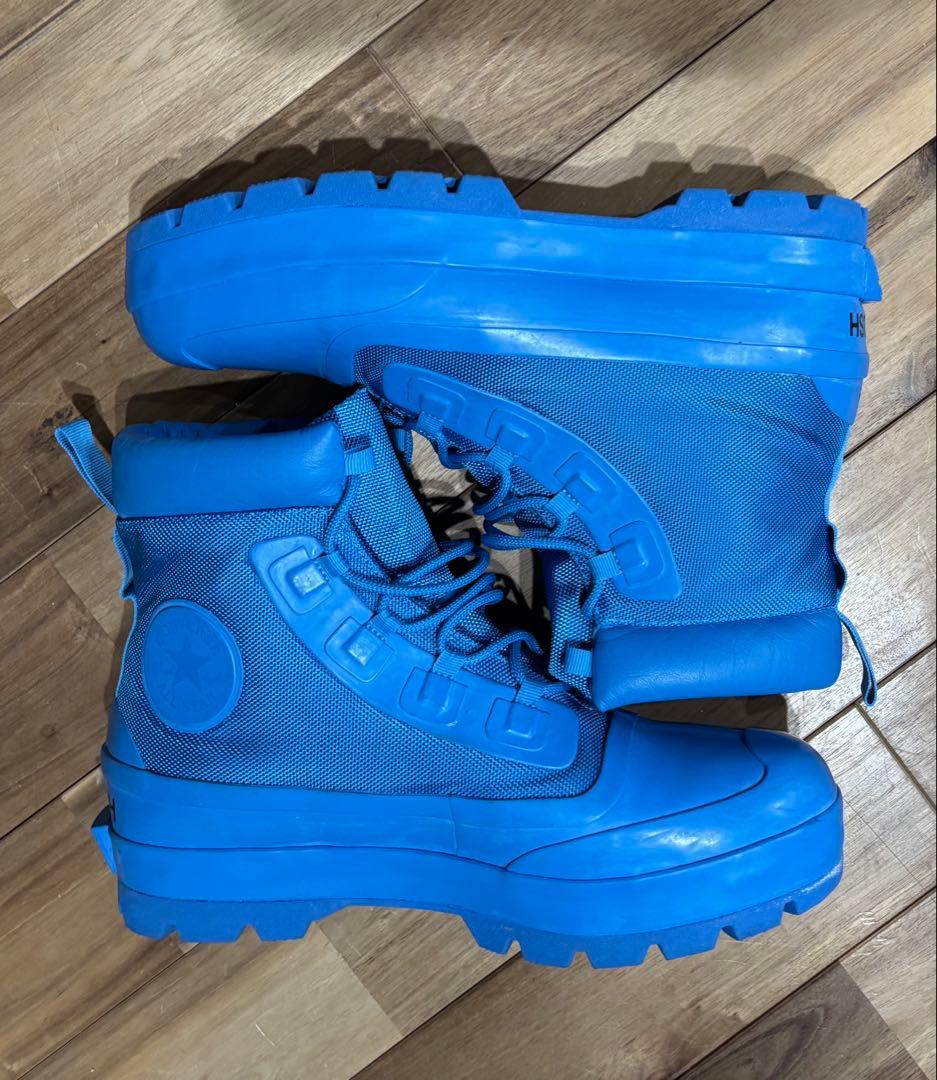 近未来感 CONVERSE 青 ハイカットブーツ AMBUSHコラボ - メルカリ