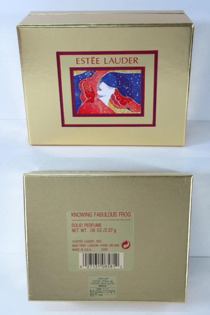 ノウイング ソリッド パフューム ファビュラス フロッグ エスティ