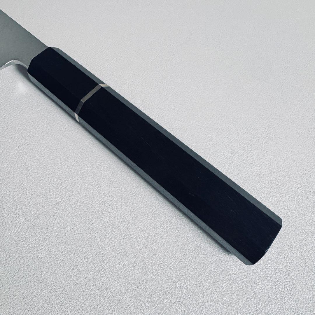 270mm 切付柳刃包丁 本牛角黒檀八角柄 刺身包丁 全鋼 和包丁 - メルカリ