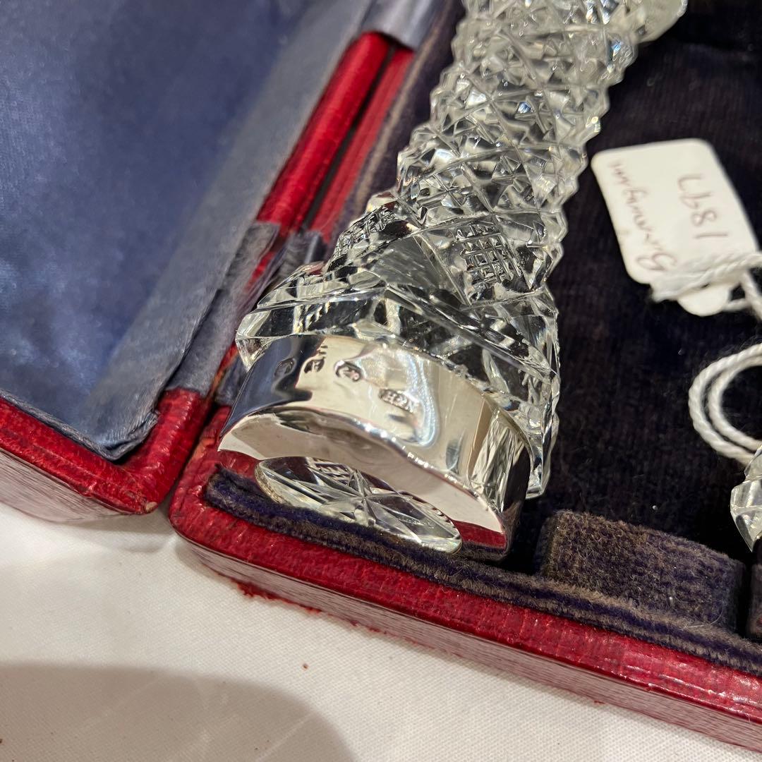 1897年製 バーミンガム 英国アンティーク スターリングシルバー ナイフ