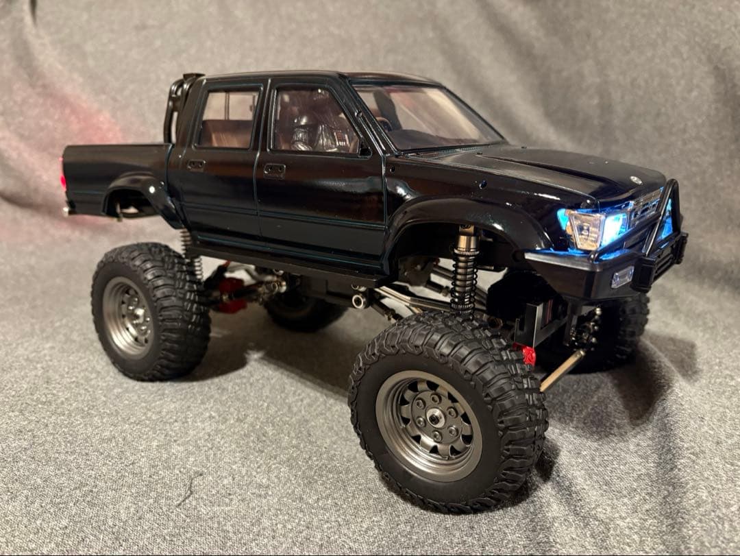 WPL C64-1カスタム　アウトドアラジコン WPL JAPAN アウトドアラジコン C64-1 RTR 1/16 スケール RTR フル