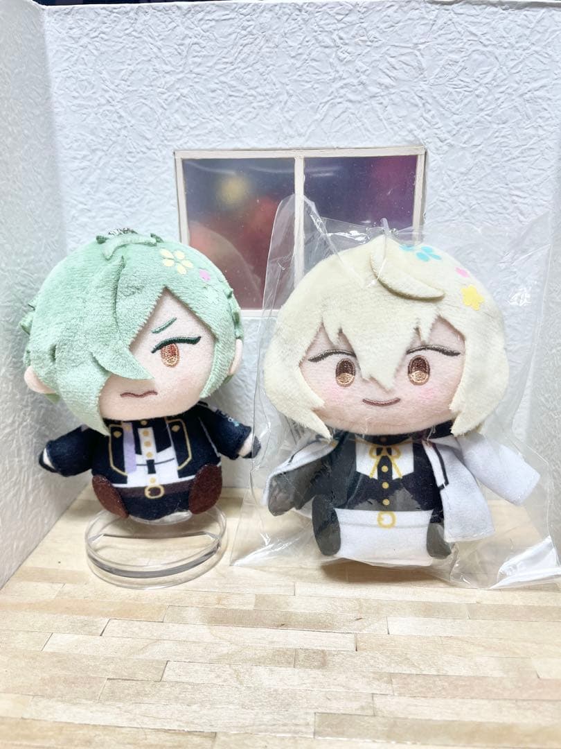 わんぱく 刀剣乱舞 指の上シリーズ 髭切 膝丸 セット マスコット