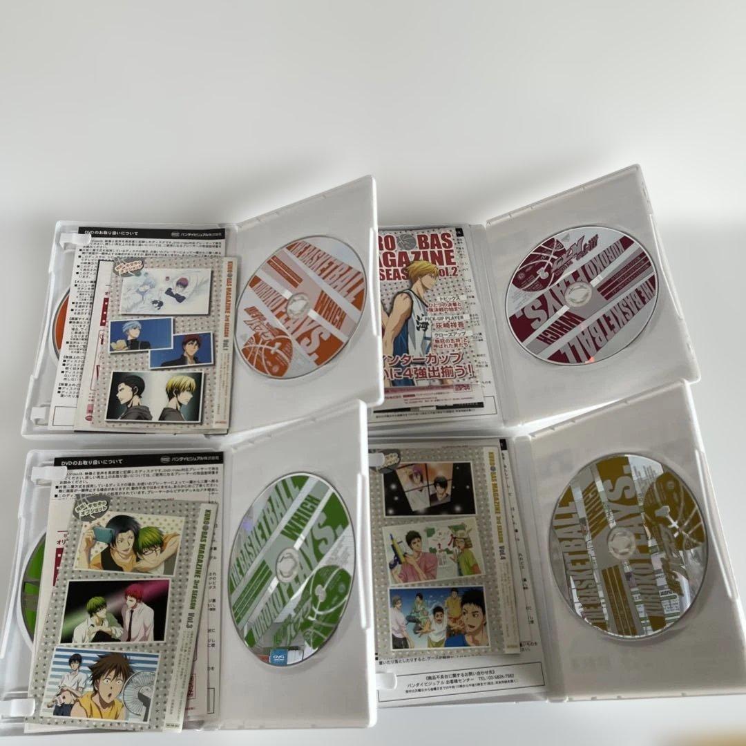 黒子のバスケ DVD まとめ売り - メルカリ