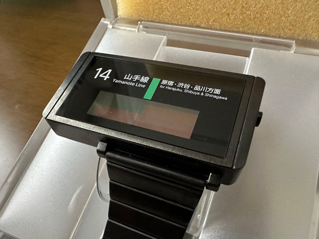SEAHOPE 山手線 電光掲示板ウォッチ（動作未確認） - メルカリ