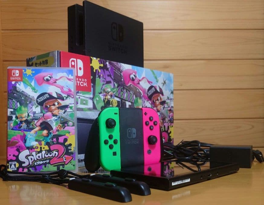 任天堂Nintendo Switch（本体）＆スプラトゥーン2セット 中古品 - メルカリ