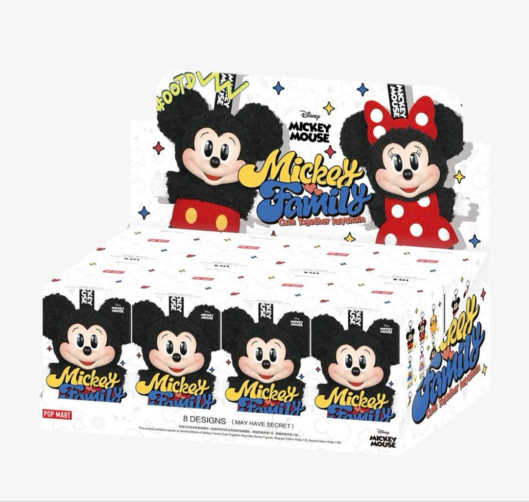 匿名配送】POPMART ディズニー ミッキーファミリー アソートボックス