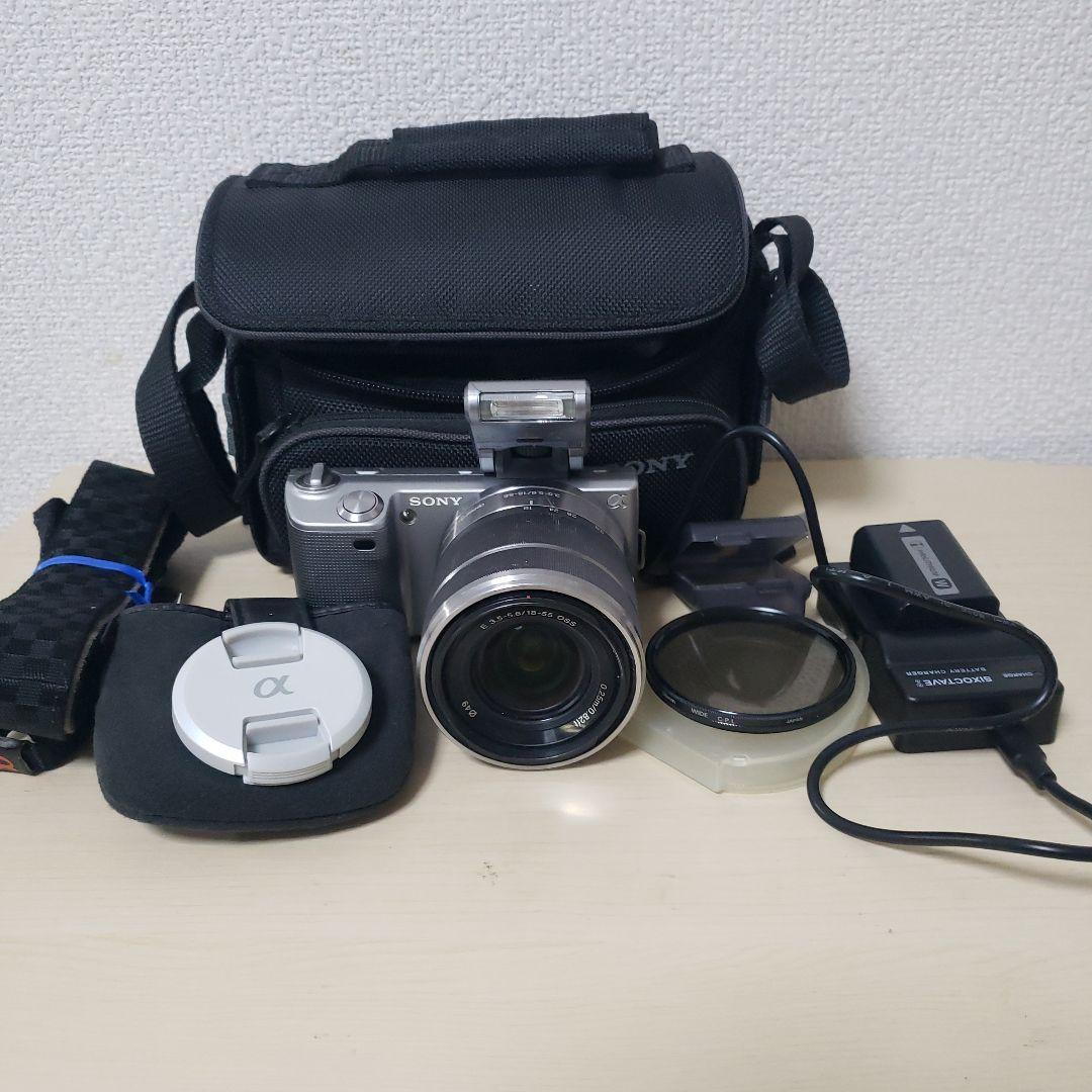 SONY NEX-5/SONY 18-55mm レンズセット Amazon.co.jp: SONY ミラーレス一眼 α NEX-5 ダブルズームレンズキット