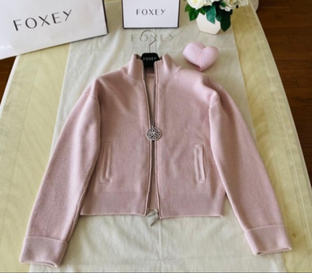 フォクシー KNIT CARDIGAN \"ROBIN\" ニット カーディガン