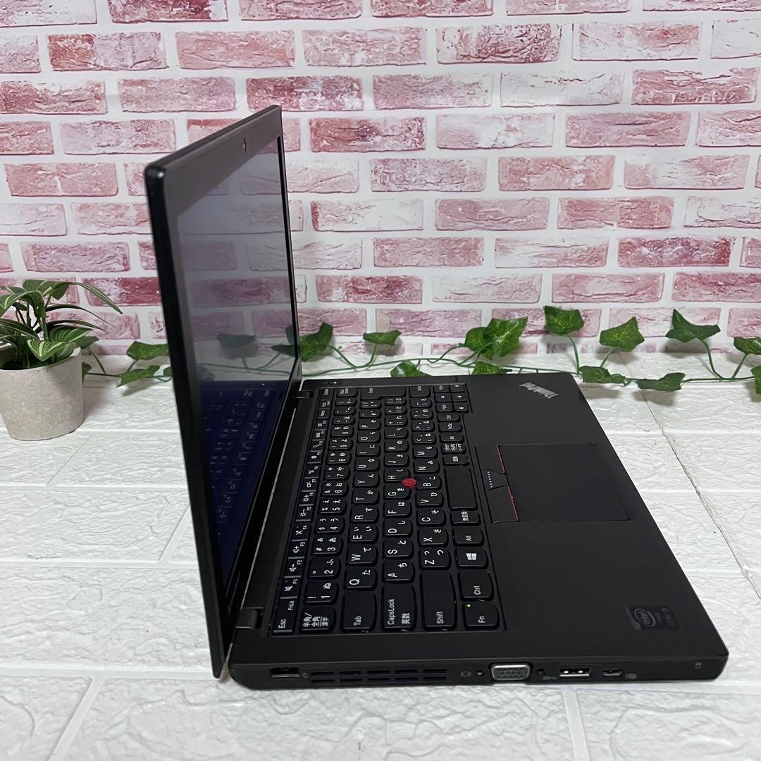 ☆中古レノボパソコンSSD128GB☆i3-5010U カメラ ノートPC446