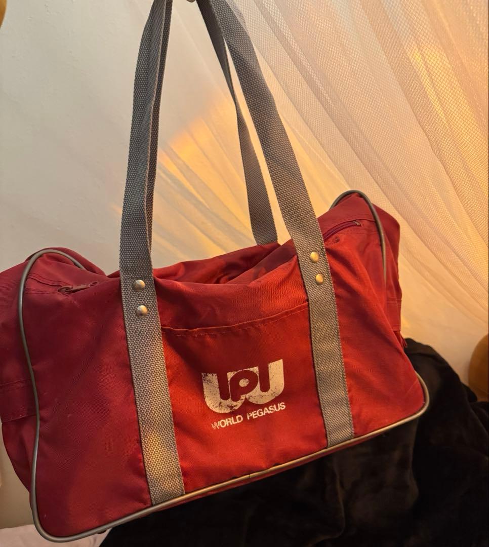 旧ワッペ・美品】ワッペ ワールドペガサス スクバ 旧型 赤 レッド