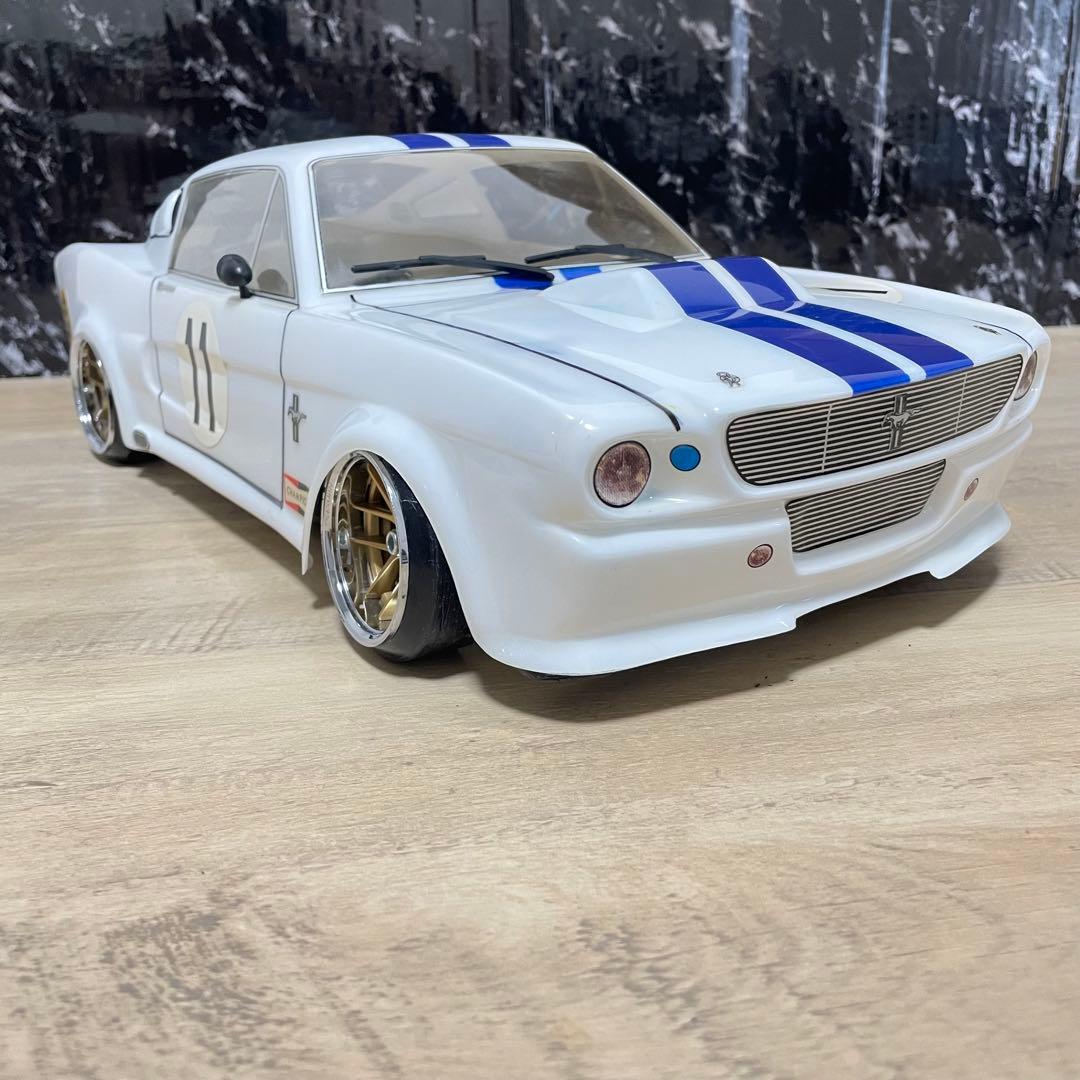 フォード マスタング 1/10 ラジコンボディ ford ツーリング 塗装済み