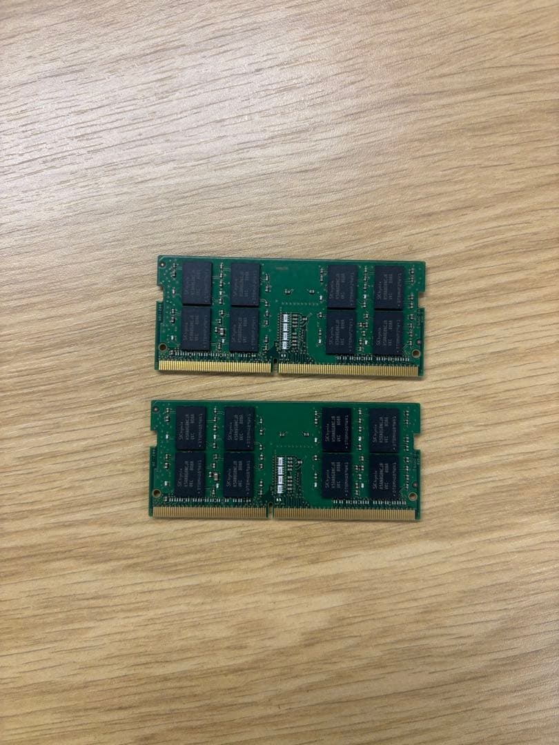 SK Hynix 16GB 2666Vメモリ 2つ