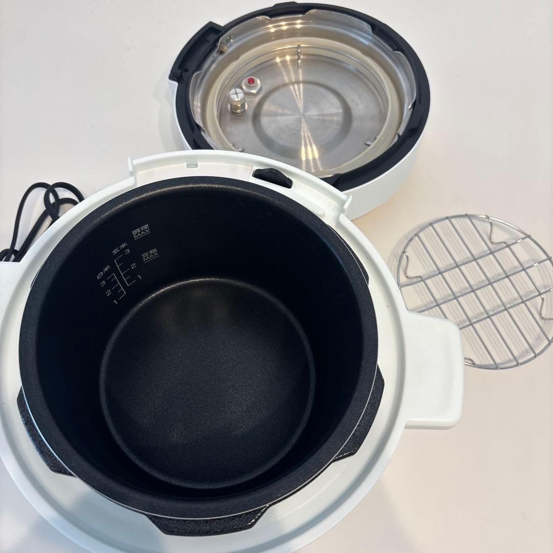 GROUMEDEAマイコン式電気圧力鍋「OHITU」2.1L