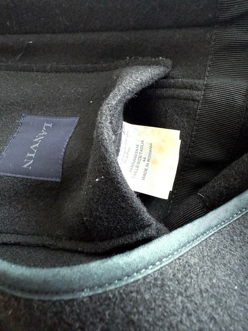 ま*と様 お得！超美品 LANVIN Paris ダッフルコート ランバン 定価