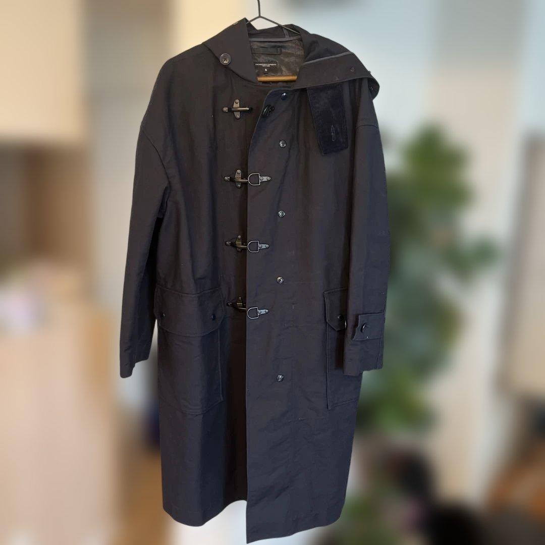 最終値下げENGINEERED GARMENTS ネイビー ダッフルコート S Engineered Garments（エンジニアド ガーメンツ） エンジニアド