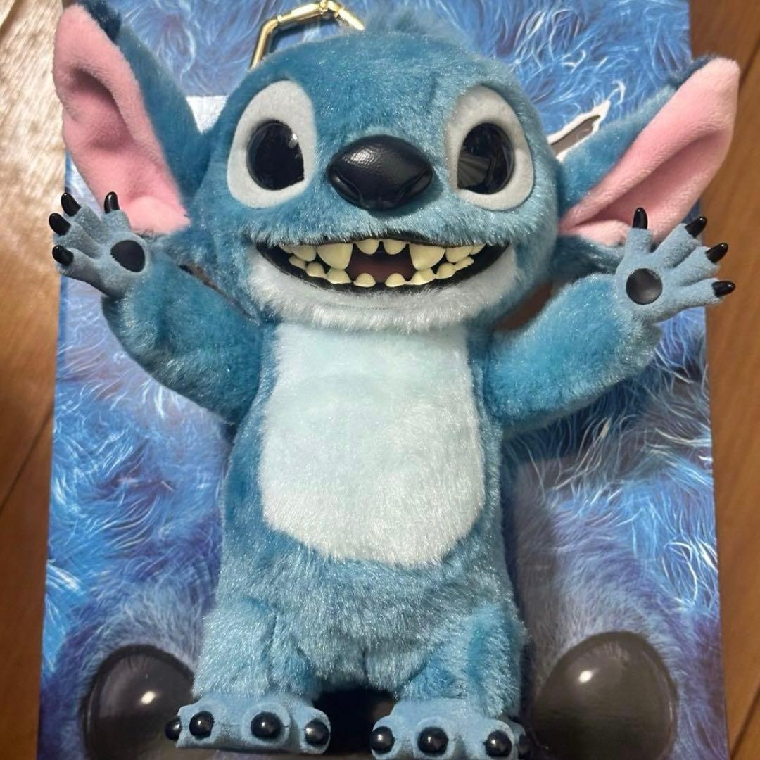 ディズニー　スティッチ 海外限定 ぬいぐるみキーホルダー STITCH - 【最新☆正規品】スティッチ 2025夏 ぬいぐるみキーホルダー