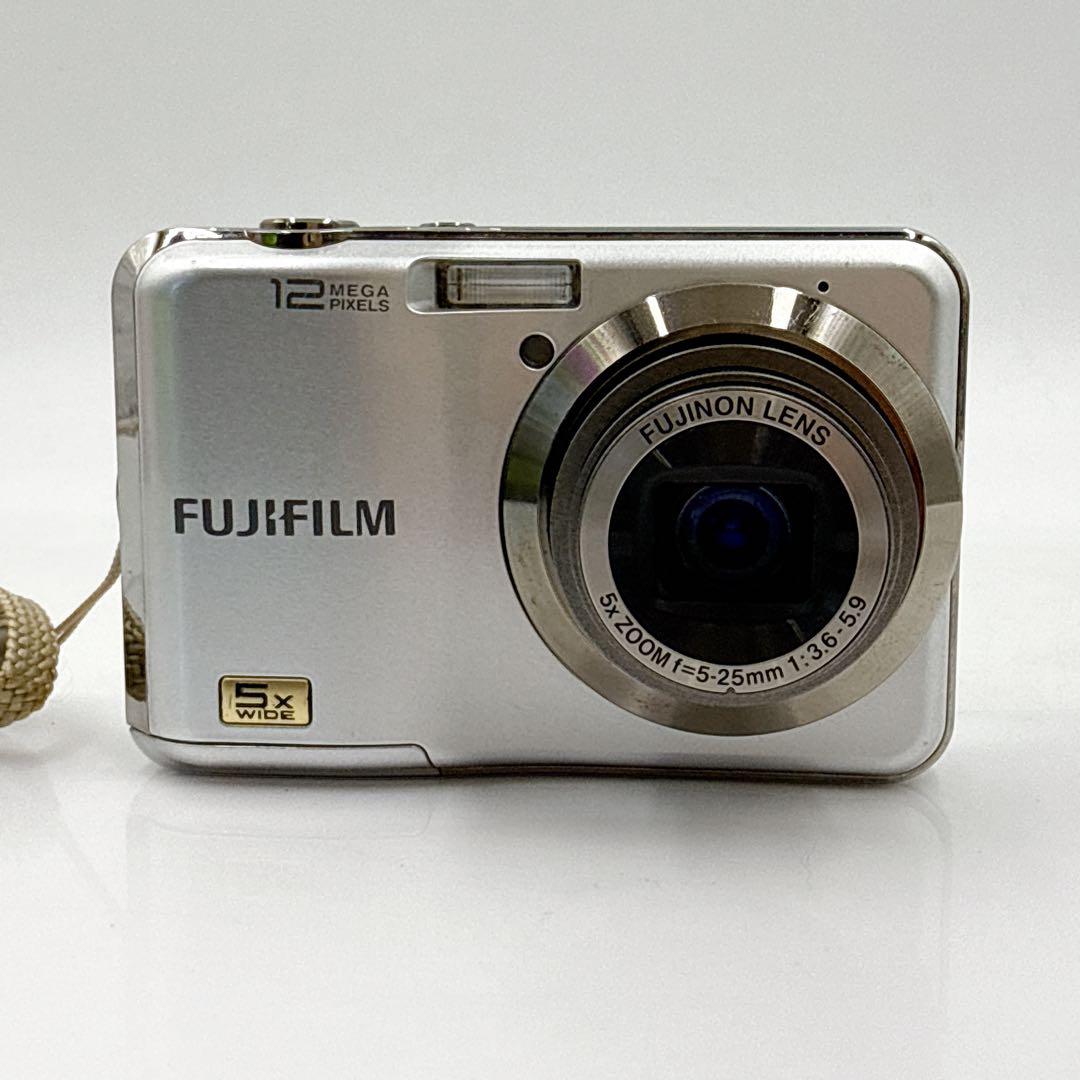 FUJIFILM FinePix 富士フイルム AX デジカメ 単3電池2本 - メルカリ