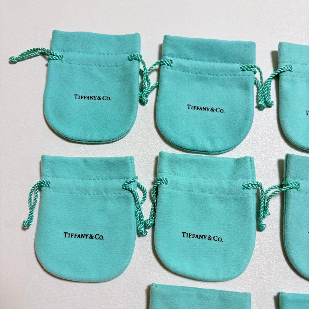 未使用品 ティファニー 巾着袋 保存袋 10枚セット アクセサリーケース