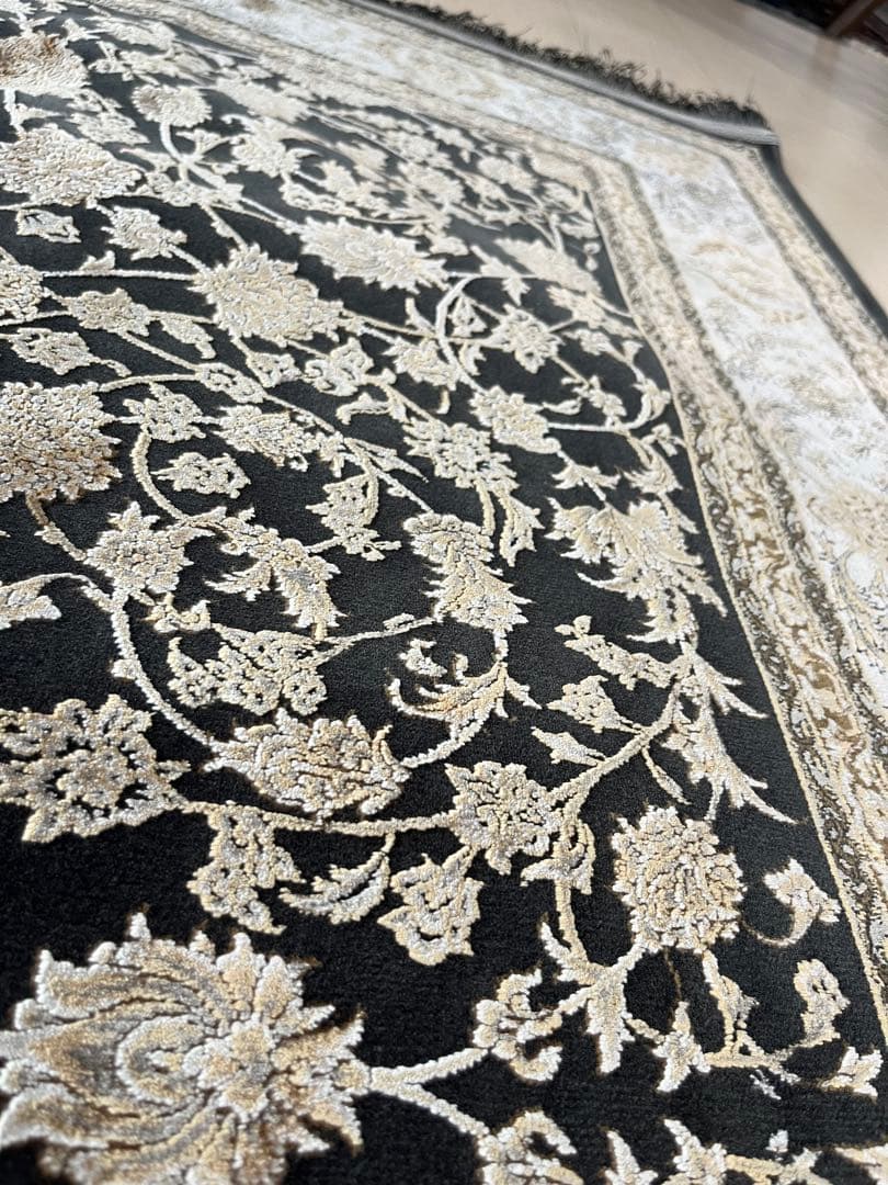 ペルシャ製 シルク 絨毯 サイズ1×1.5m