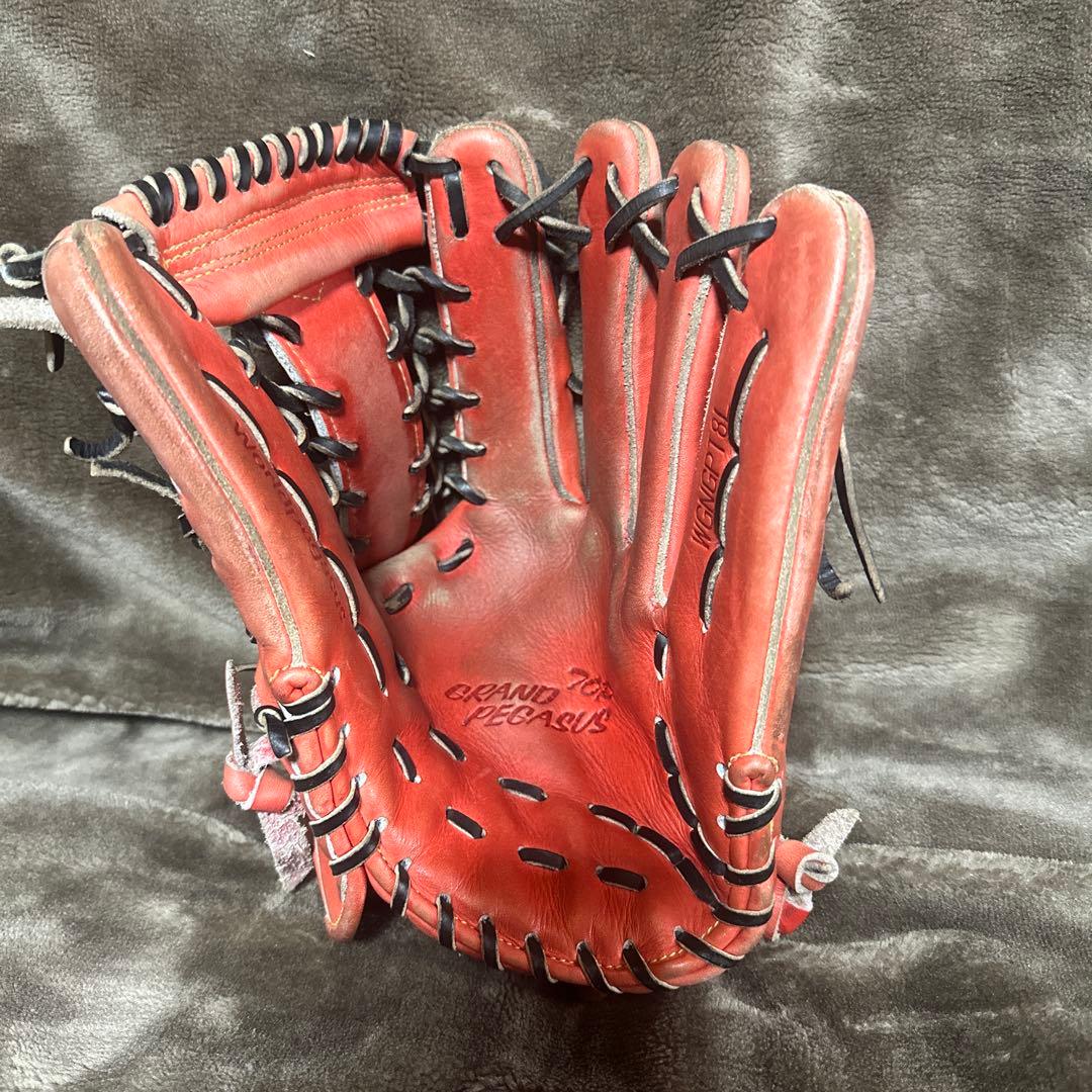 中古】ワールドペガサス グランドペガサス 外野用 WGNGPT8L 硬軟式兼用