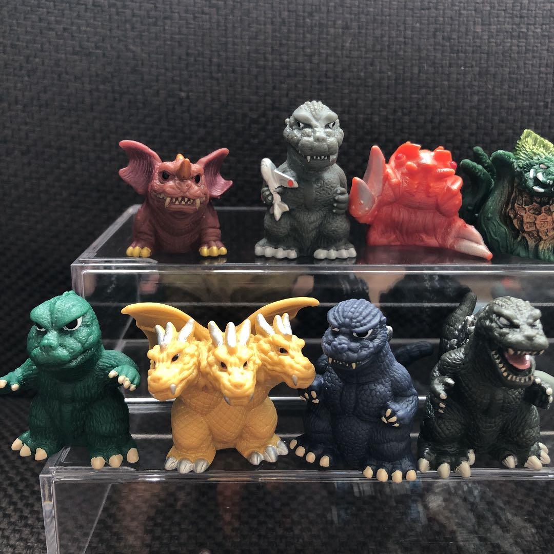 ゴジラ総攻撃 食玩/指人形/フィギュア 全19体＋1体 コンプリートセット
