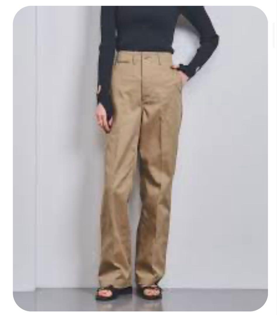 HYKE ARMY CHINOS 1サイズ T／C TWILL ARMY CHINOS | HYKE (Women)/ハイク