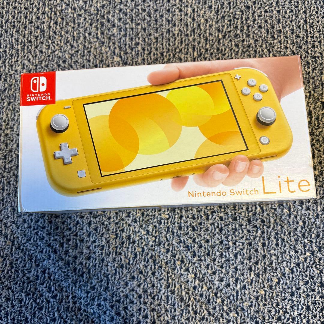 Nintendo Switch Lite イエロー 本体 ACアダプター付き箱有 任天堂 Nintendo Switch Lite 本体 イエロー ニンテンドースイッチ