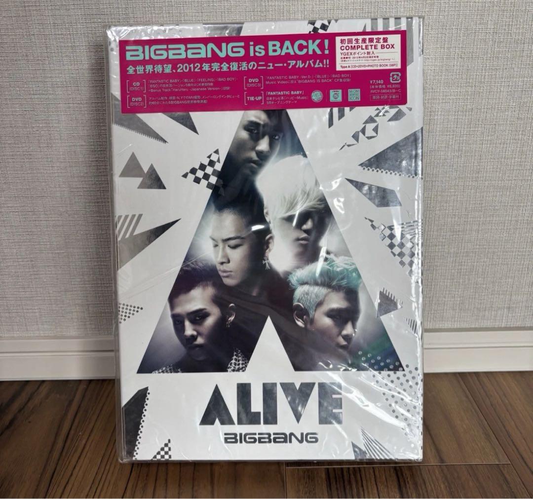 美品】BIGBANG ALIVE 初回生産限定盤 CONPLETE BOX - メルカリ