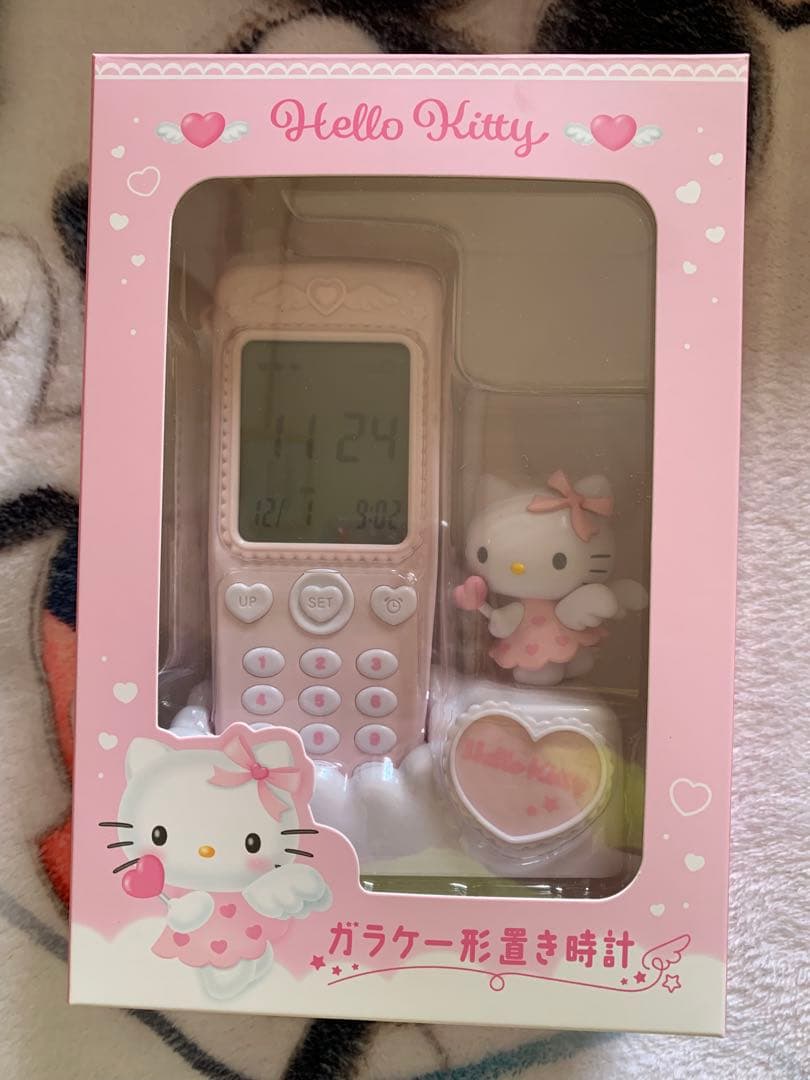 Hello Kitty ガラケー型デジタル目覚まし時計 - メルカリ