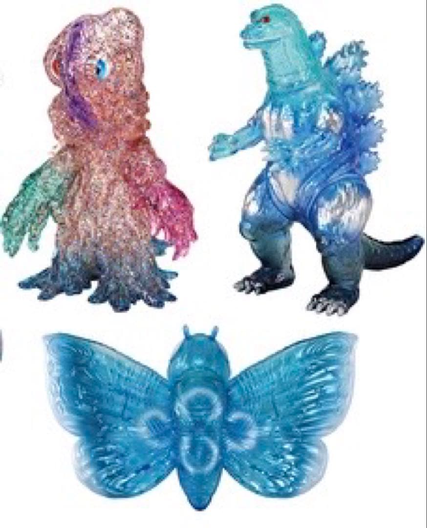 CCP 全種セット 新江ノ島水族館限定 ゴジラvs江ノ島 ソフビ ヘドラ