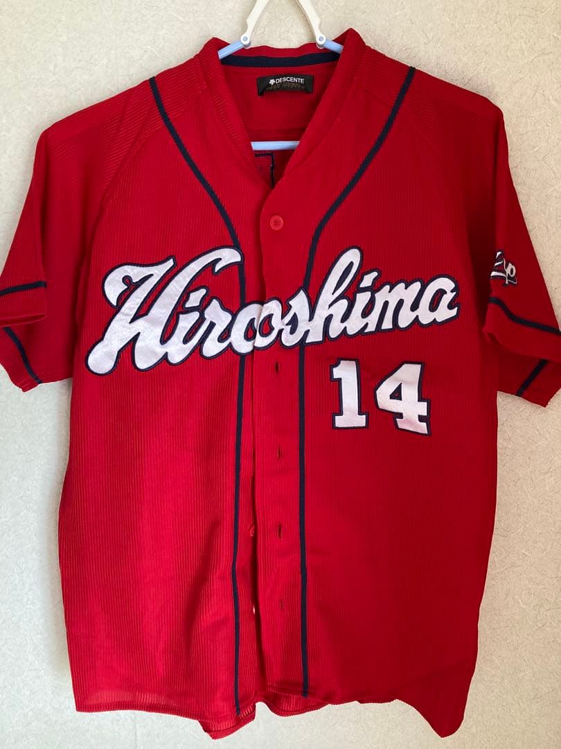 広島 大瀬良14 ユニフォーム Mサイズ - メルカリ