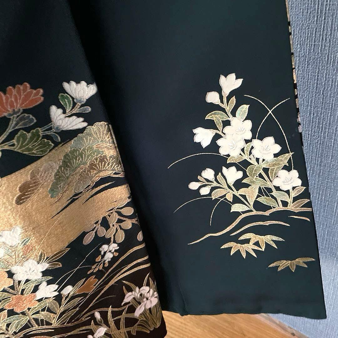 振袖フルセット 手描き友禅 成人式振袖 振袖 裄丈67 ➕サイズ やまと