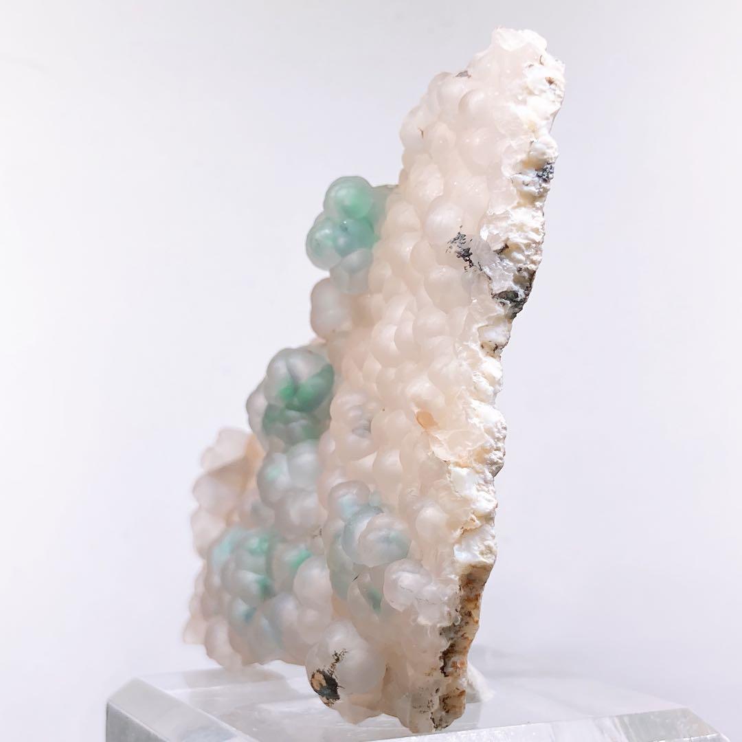 し*う様 『2022年発見』 クリソコラインカルセドニー 原石 鉱物標本 天然石