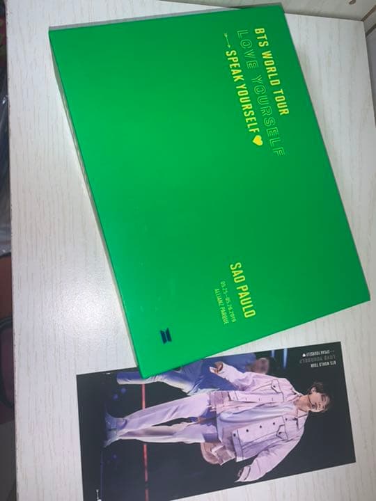 BTS サンパウロ ジョングク ブックマーク ジョングク BTS DVD BTS WORLD TOUR 'LOVE YOURSELF: SPEAK YOURSELF' SAO PAULO[DVD