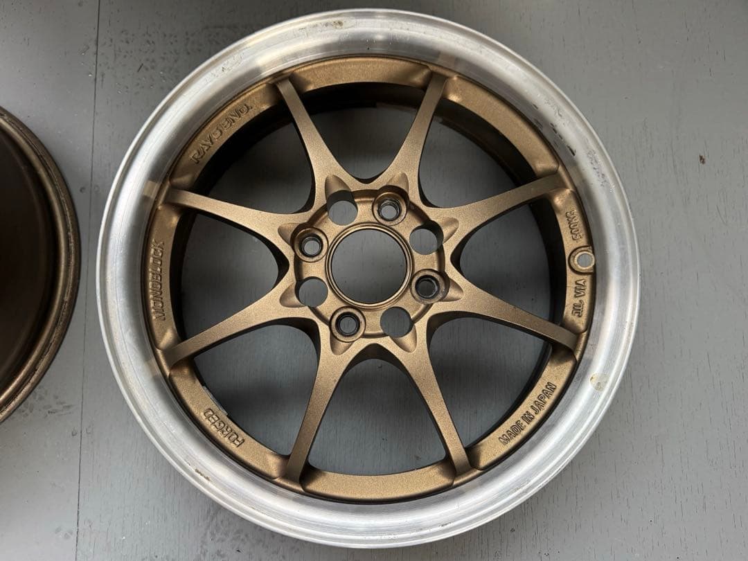 REYS CE28 15インチ 5.5J +45 PCD100