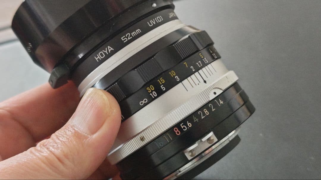 Nikon F2フォトミックブラック2023オーバーホール済 希少Pスクリーン付