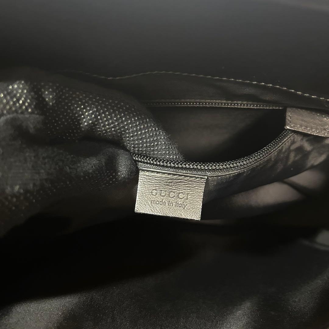 希少✨グッチ ビジネスバッグ GGシマ ブリーフケース シェリー 246410