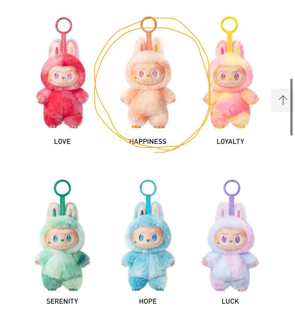 ラブブLabubu HAPPINESS オレンジ POPMART 正規品 - メルカリ