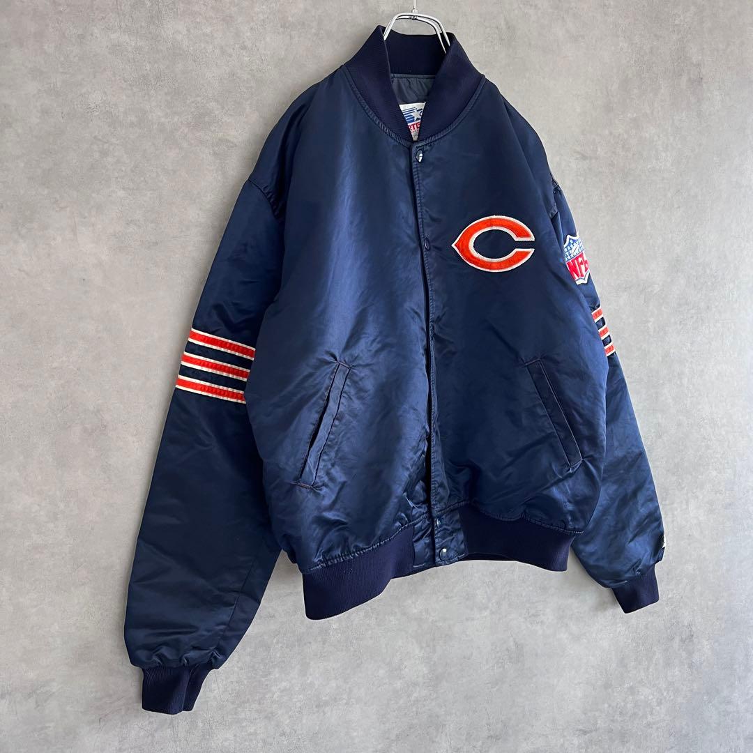 90sSTARTER Chicago Bearsシカゴベアーズアワードジャケット - メルカリ