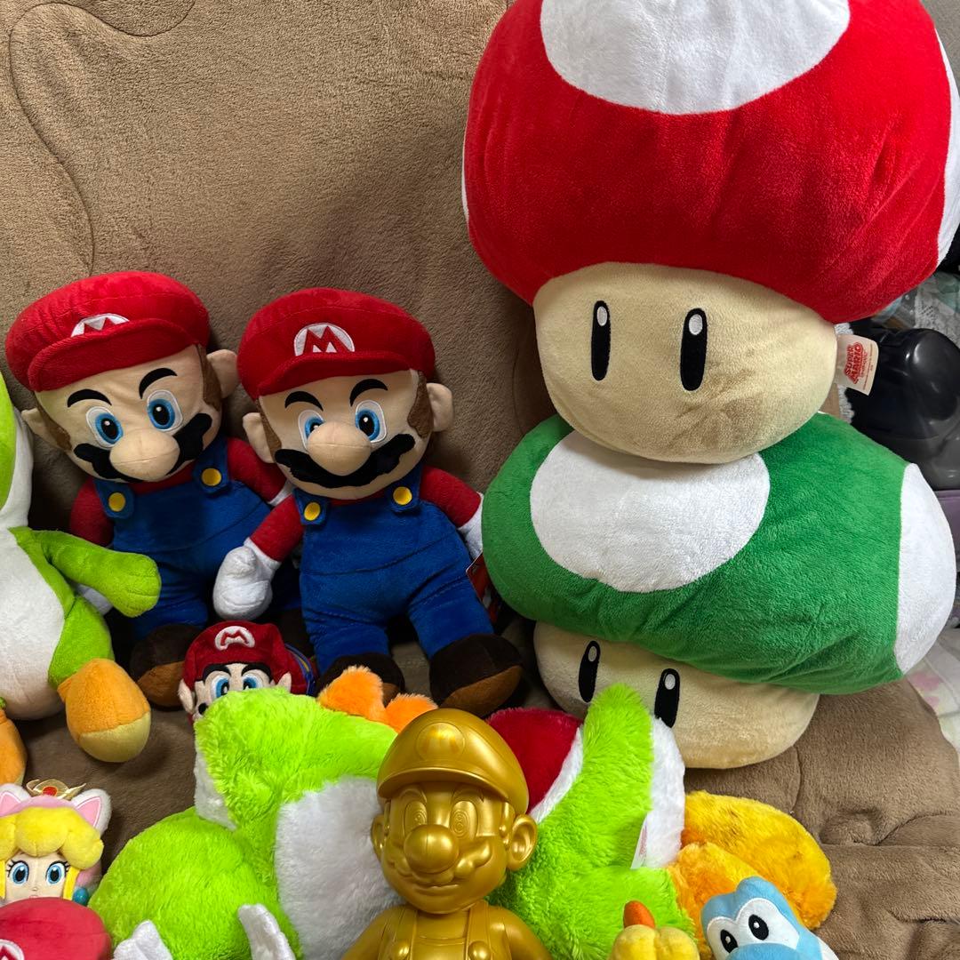 マリオ・ヨッシー・カービィ ぬいぐるみ51点セット - メルカリ
