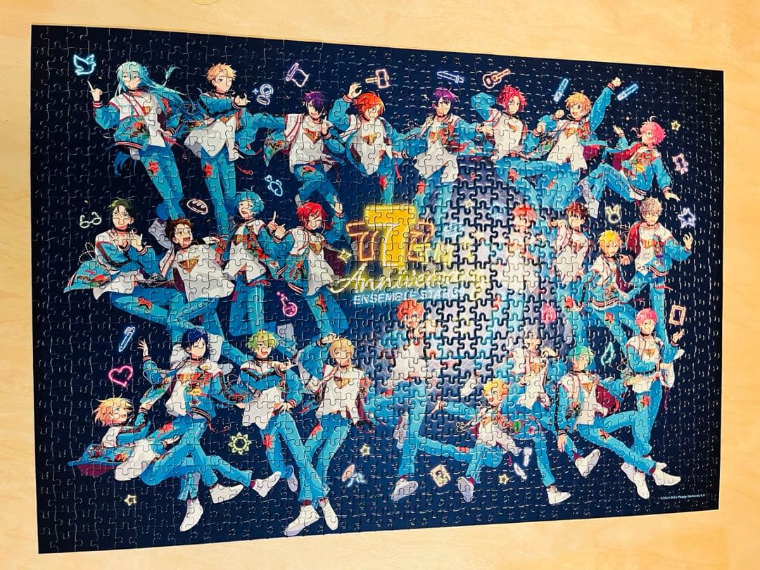 あんスタ 1000ピース 7周年 ジグソーパズル - メルカリ
