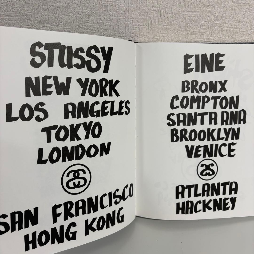 希少 STUSSY アートブック WORLD TOUR BLACKBOOK: