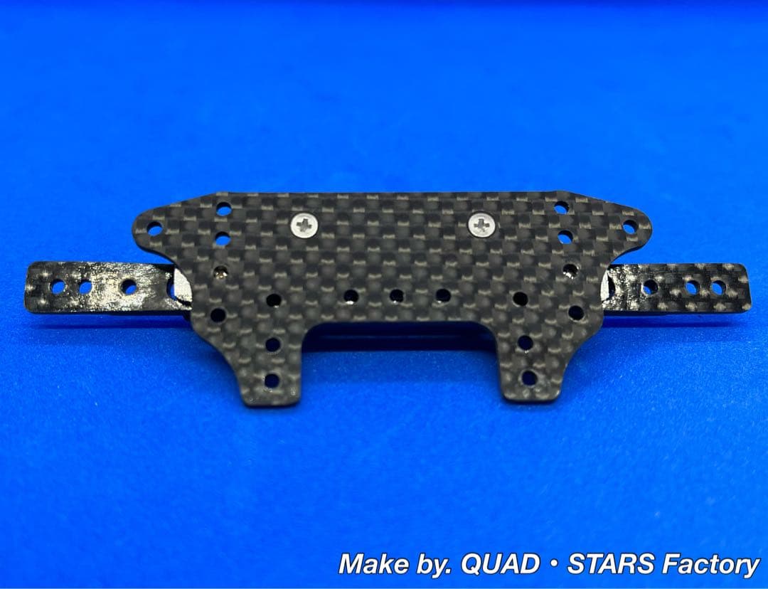 ミニ四駆・MS用】2軸ATスライドダンパー／左右独立稼働式 2023カーボン