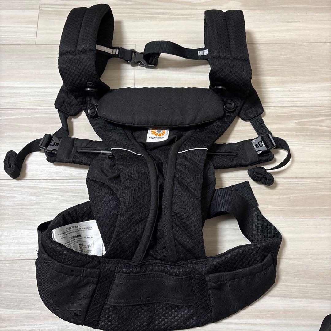 エルゴ 抱っこ紐 OMNI Breeze (オムニブリーズ) 黒 未使用に近い