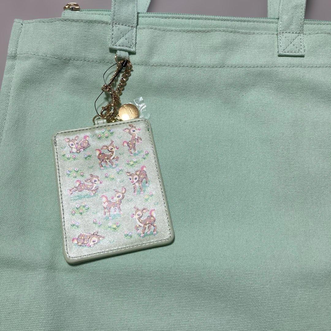 新品 フェイラー 推し活 トートバッグ ツンツンバンビーノ パスケース