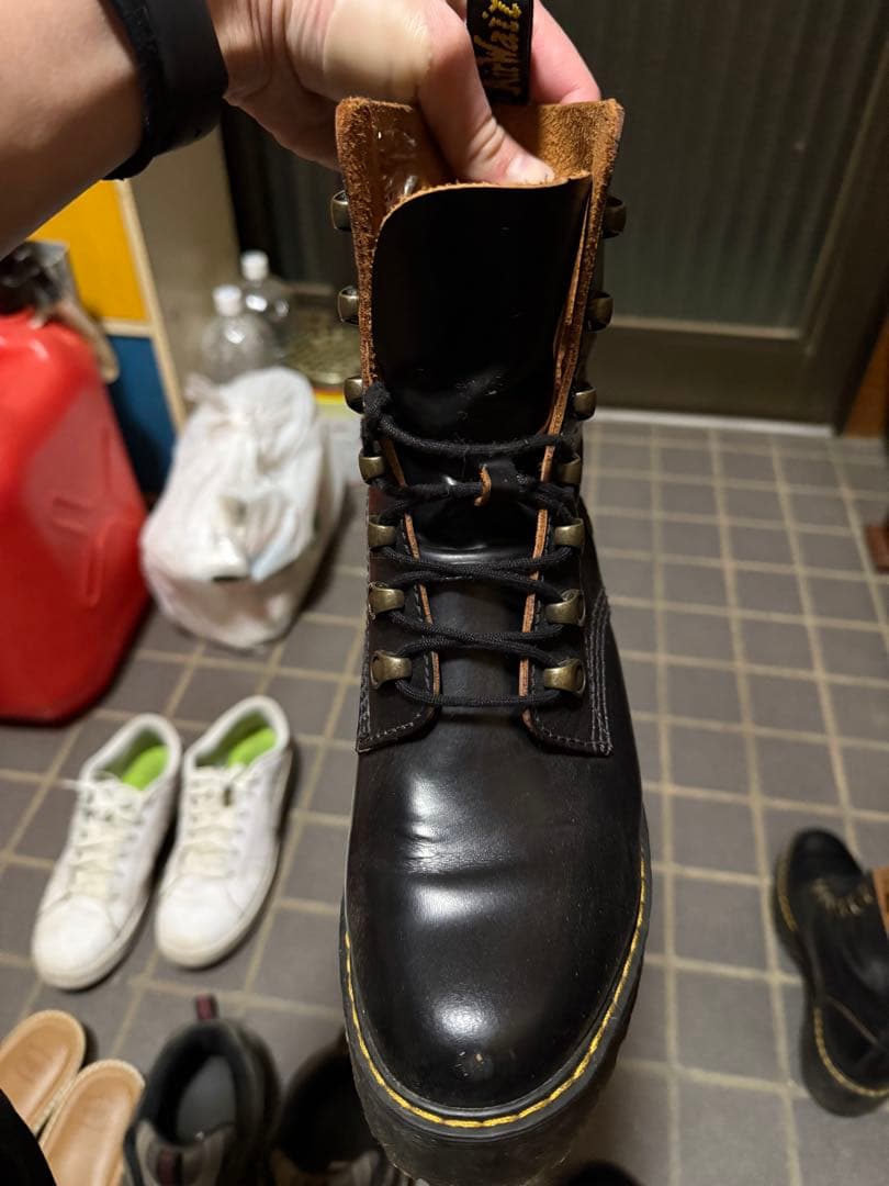ドクターマーチン Dr.Martens レオナブーツ(サイズご確認ください