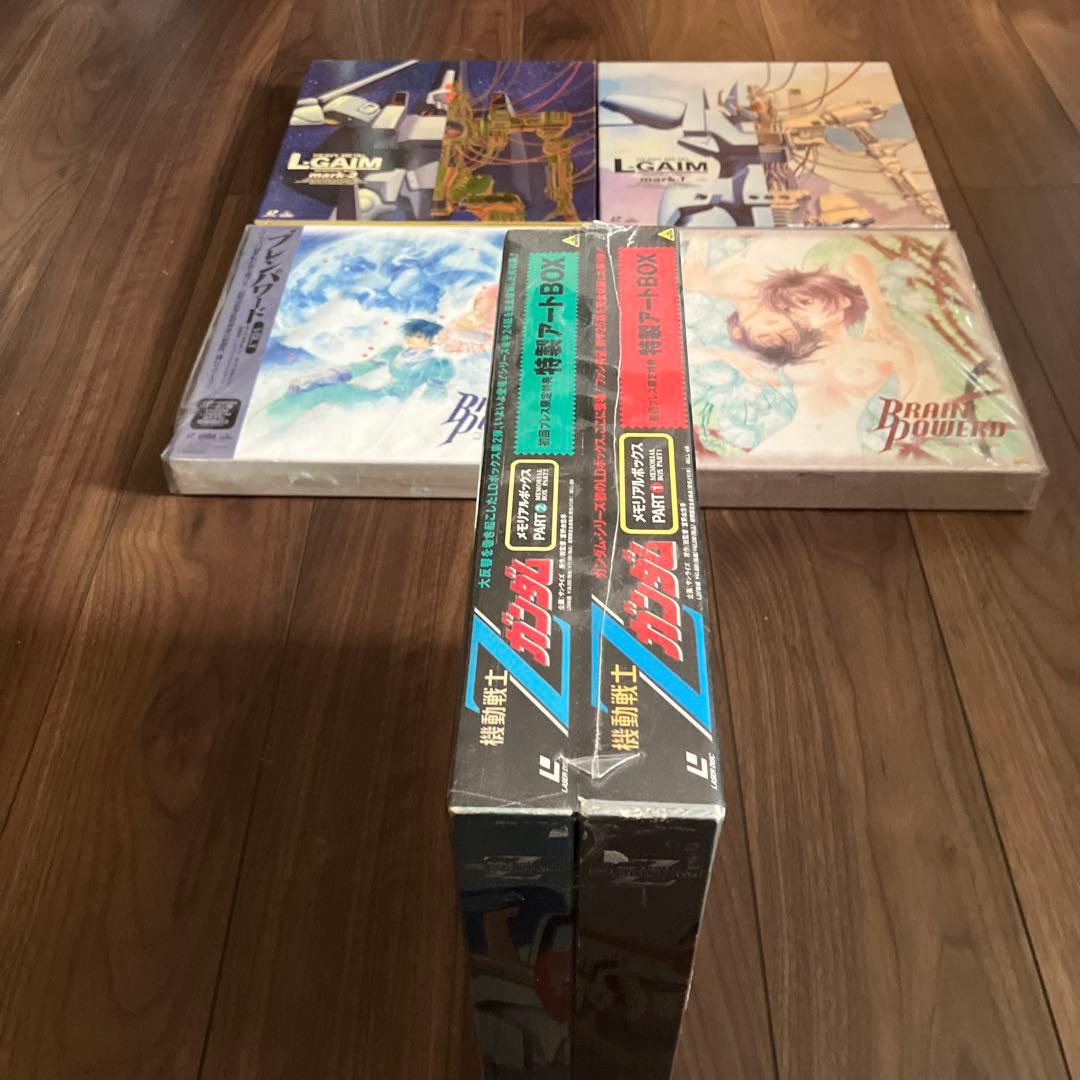 レーザーディスク TV版全話セット zガンダム ブレンパワード Lガイム