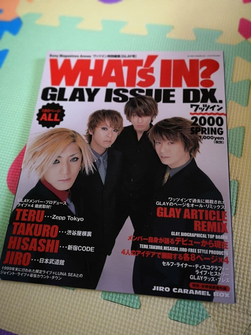 GLAY(1冊200円計算)207冊分　939ページ　切り抜きしファイリング済み